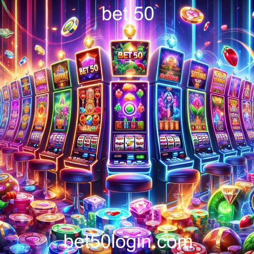 Descubra o Mundo das Máquinas Slots no Bet 50